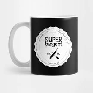 SuperTangent Podcast main logo (W) Mug